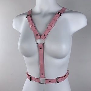 Pink harness ADJUSTABLE